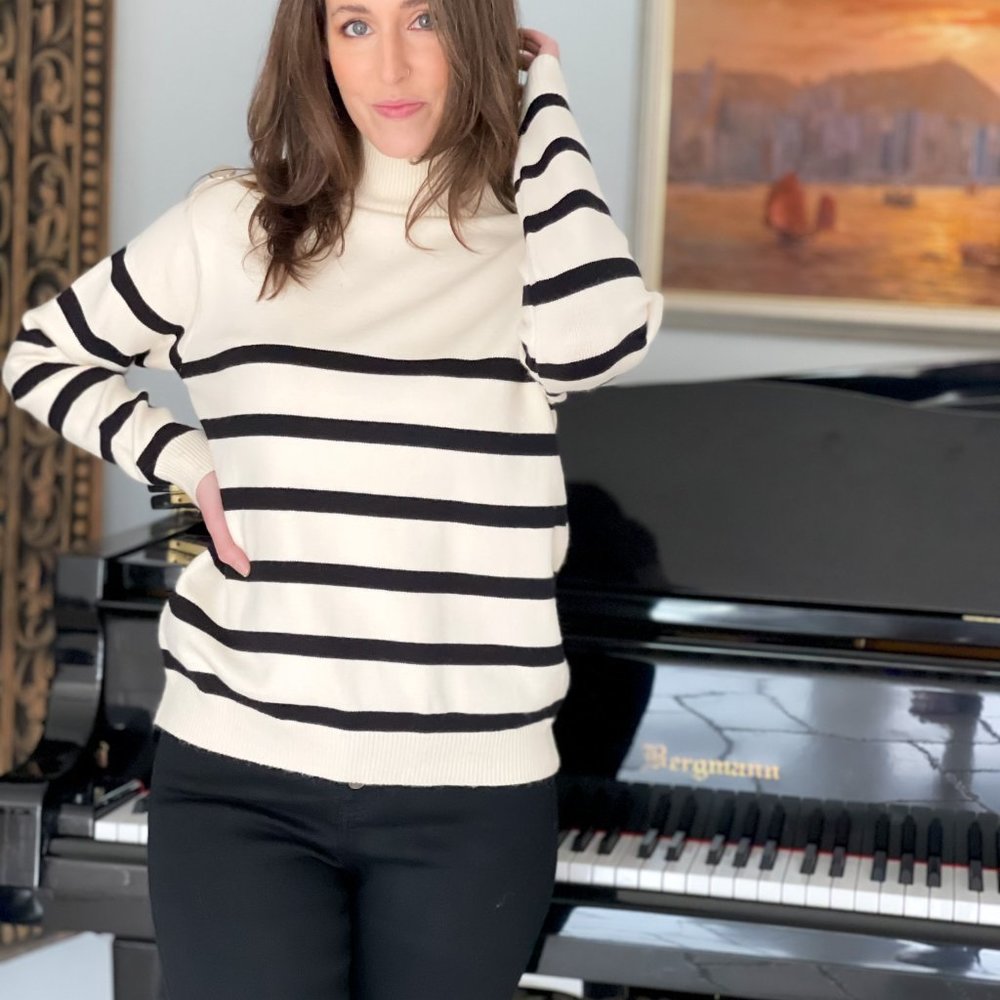 Mock Neck Sweater